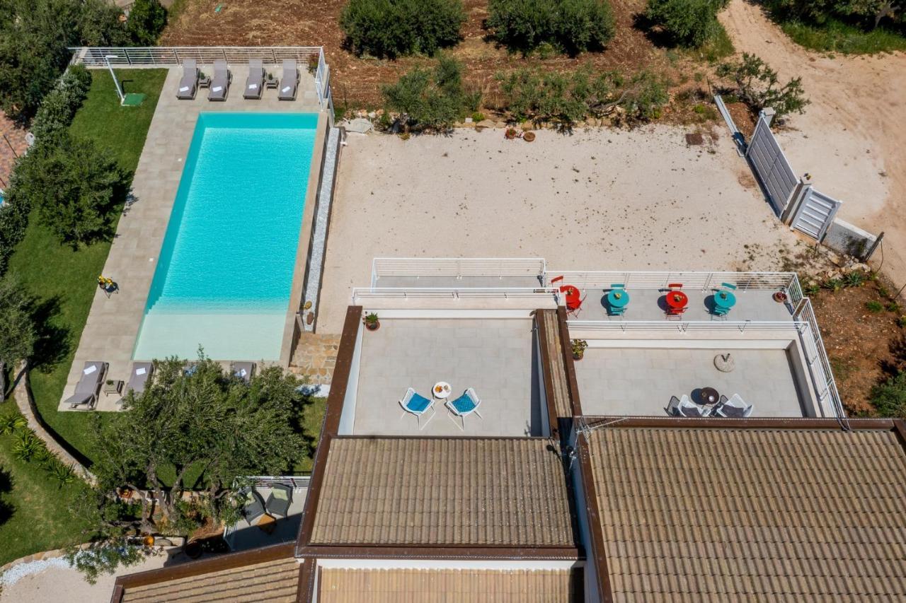 Villa Maria Con Piscina E Vista Mare 卡斯泰拉马莱 外观 照片